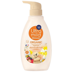 태국 울트라 마일드 유기농 샴푸 Ultra Mild Shower Organic 380ml - happiess, 1개, 3.happiess