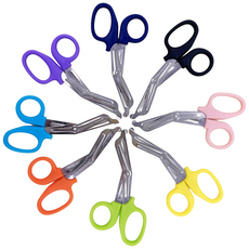 거즈 붕대 가위 간호사 14cm 병원 실습용 너스피아, 핑크, 1개