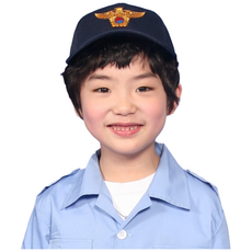 아동 경찰모자 소방관 역할놀이 직업체험 어린이 유치원, 네이비(sfca30)