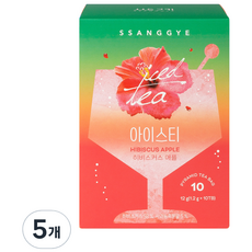 쌍계명차 히비스커스 애플 아이스티 10p, 10개입, 5개, 10g