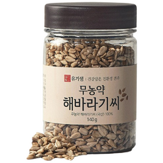 국산 해바라기씨앗 140g 생해바라기씨 무농약 임산부견과 25년산, 1개
