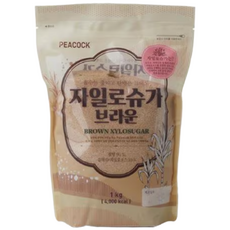 피코크 자일로 슈가브라운1kg, 1개, 단품