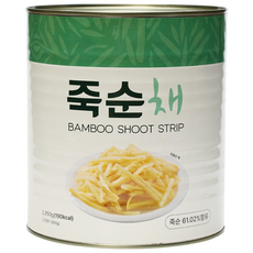 대용량 죽순채 슬라이스 (통조림 캔), 1개, 2.95kg