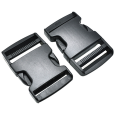 액세서리 스트랩 (40mm) 웨빙 릴리스 사이드 의류 1-1/2 버클 인치 전술 플라스틱 배낭, 1pcs, 1개