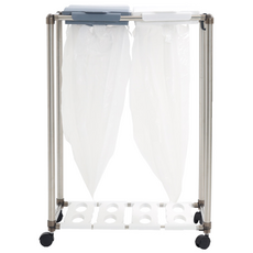 Joeun Living 雙層分類垃圾袋架+塑膠袋組, 1組