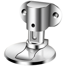 HHR 무타공 도어스토퍼 자석스토퍼 문고정 닫힘 방지, 무광그레이, 6개