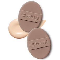 더툴랩 롱래스팅 텐션 퍼프 촉촉 레귤러, 모카, 2개