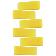 공구하자 타일 쿠사비 간격제 스페이스십자 일자 티자, 1세트, 일자 쿠사비 노란색 (300개)