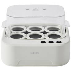 한샘 전기 타이머 계란찜기 호빵 삶은 달걀 쿠커, 0240280-화이트