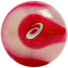 아식스 X-LABO 솔리드 코어 파크골프공 3피스 25년 신형, 레드, 1개