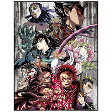 톰앤토미e DIY 아크릴 페인팅 그림 귀멸의 칼날 20종 40*50, 귀칼02, 1개