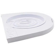 DING DONG PET 寵物貓廁所訓練器, 白色的