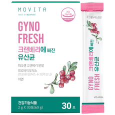 Gyno-Fresh 蔓越莓益生菌隨身包, 1盒, 30條