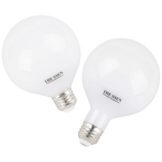 원하 LED 볼구 롱타입 20W, 주광색, 1개