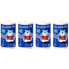 모나리자 1겹 점보롤 500m, 4롤, 4개