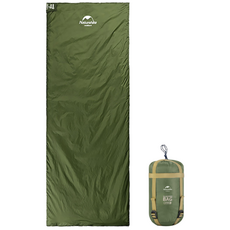 네이처하이크 초경량 침낭 XL 백패킹 여행 풀오픈 결합가능, 아미그린 XL-우측지퍼, 1개