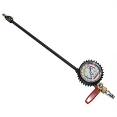 한경공구 대형차 안 타이어 에어 공기 주입 게이지, 1개