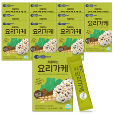 베베쿡 처음 먹는 요리가케 김자반, 28g, 12개, 콩고기 + 다시마 혼합맛