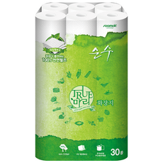 TRUEMARI 3層紙漿捲筒衛生紙 30m, 30捲, 1袋