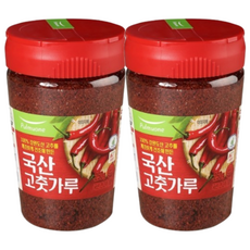 풀무원 실온 용기형 고춧가루, 250g, 2개
