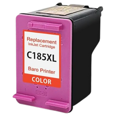 삼성 INK-M185 C185 검정 컬러 대용량 프리미엄 호환 잉크 SL-J1680 J1683 J1685 J1780W DW 재생잉크, 1개, (컬러)C185XL특대용량 프리미엄