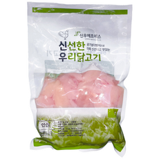 신우에프에스 국내산 냉장 닭안심, 5개, 1kg