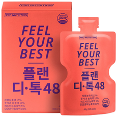 프로뉴트리션 플랜디톡 48 과채주스, 600g, 1개
