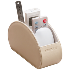 MONOFLAT 多用途遙控器收納盒, 1個, 奶油色