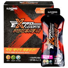 일동 하이브리드 에너지젤 사과맛, 44g, 10개