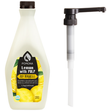 포모나 레몬 톡톡베이스 1.2kg + 전용펌프 세트, 1개