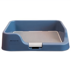 BROTHER PET 狗馬桶凳, 藍灰色, 1個