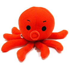 죠스펫 봉제인형 강아지장난감 고양이장난감 펫토이 파 문어 꽁치 물고기 오징어 당근등, 펫토이 ( 문어 ), 1개