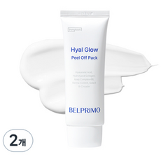 Belprimo Hyal Glow緊緻保濕撕拉式面膜, 1條, 2條