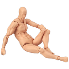인체 모형 스케치 안형 소묘 드로잉 피규어 남자 스킨, 1개