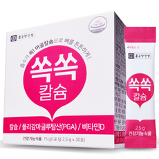 종근당건강 쏙쏙 칼슘 30p, 1개, 75g