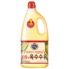 백설 옥수수유, 1.8L, 7개