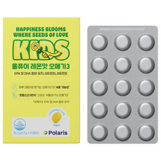 비비드몽타주 올퓨어 레몬맛 오메가3, 45개, 1.9g