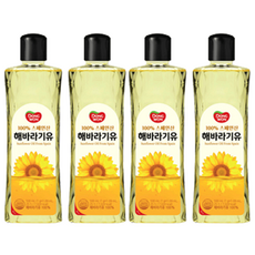 동원 해바라기유, 4개, 500ml