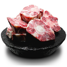 손질 잘 된 한우 소꼬리 살코기 많은 알꼬리 찜용 탕용, 1개, 1kg