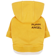 PUPPY ANGEL 基本款徽標膠帶連帽寵物 T恤, 289 YL