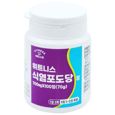 휘트니스팜 식염포도당정, 1개, 100정