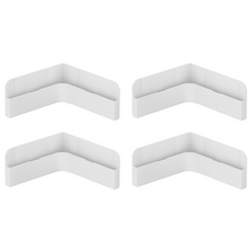 스피드랙 안전좌 부속 4P세트, 화이트