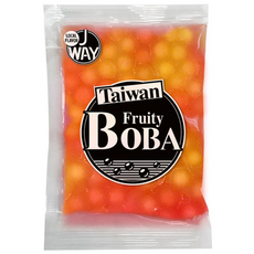 JWAY 컬러 상온 타피오카 펄, 1박스, 60개입, 50g