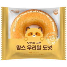 맘스케이크 우리밀 도넛 오리지널, 10개, 45g