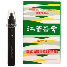 뜸지기 충전식 뜸점화장치(아답터 포함) +강화뜸쑥, 1개