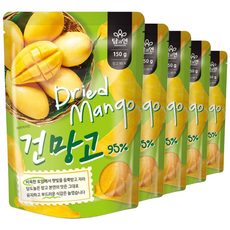 리얼 건망고 95%, 5개, 150g