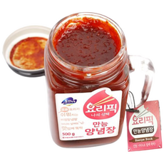 [영월농협 직송] 만능양념장 핸들컵, 상세 설명 참조, 500g, 1개