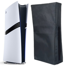 플스5 프로 먼지방지 더스트 커버, 1개, 블랙, 타워형