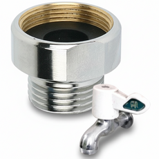 와이넷 구형 수도꼭지 사이즈 변환 단수유니온, 1개