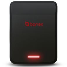 바넥스 BX400 무선 하이패스 단말기 IR통신 전기차 경차 태양광거치대 별매, BX400 단품, 블랙